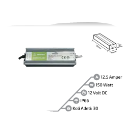 IP66 TRAFO 12,5A