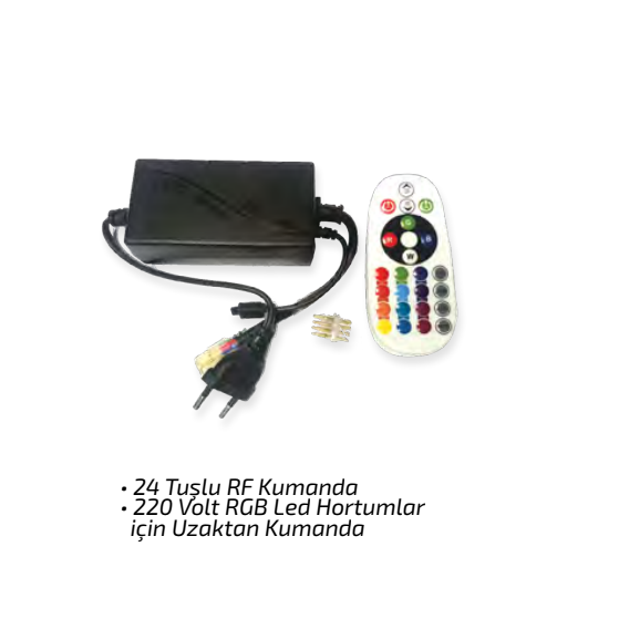 220 VOLT RGB KUMANDA